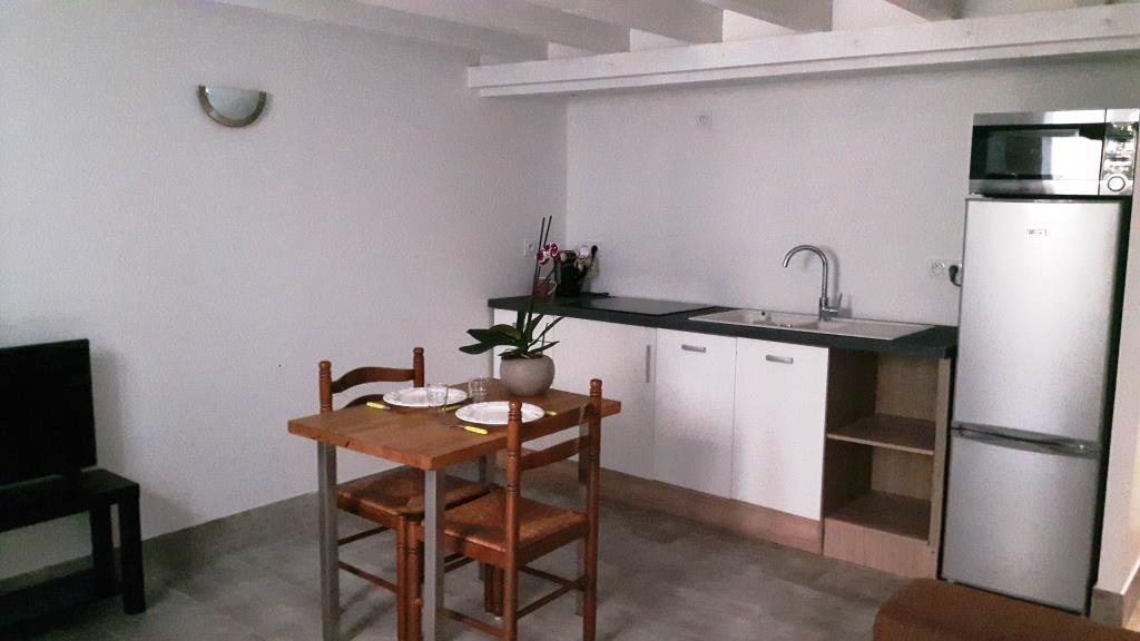 République appartement T1Bis meublé professionnel 70m² à Sathonay Camp avec cuisine