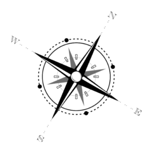 logo la rose des vents de Sathonay